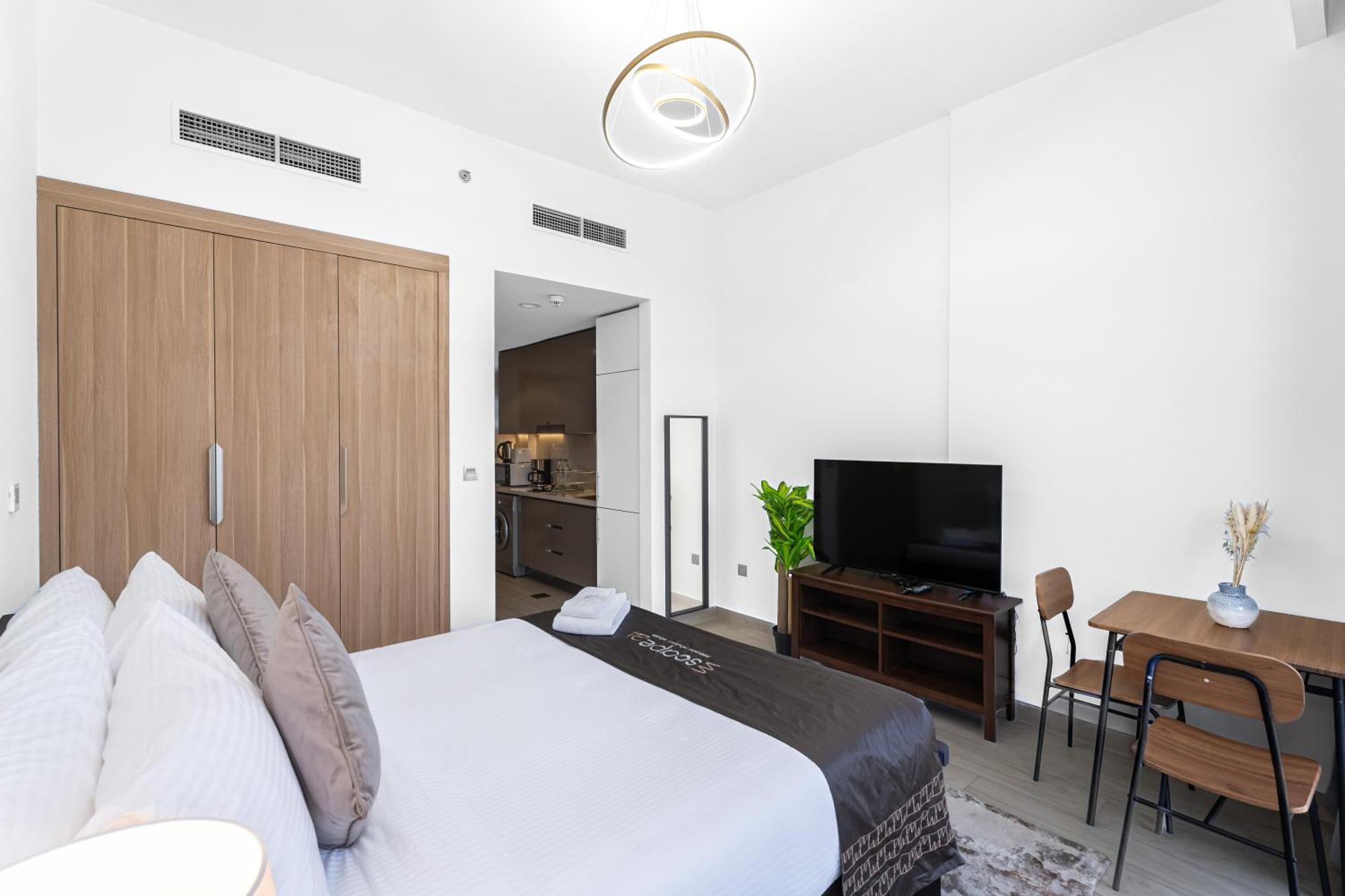 Escape24 Stylish Studio Azizi Riviera 8 Meydan One دبي المظهر الخارجي الصورة