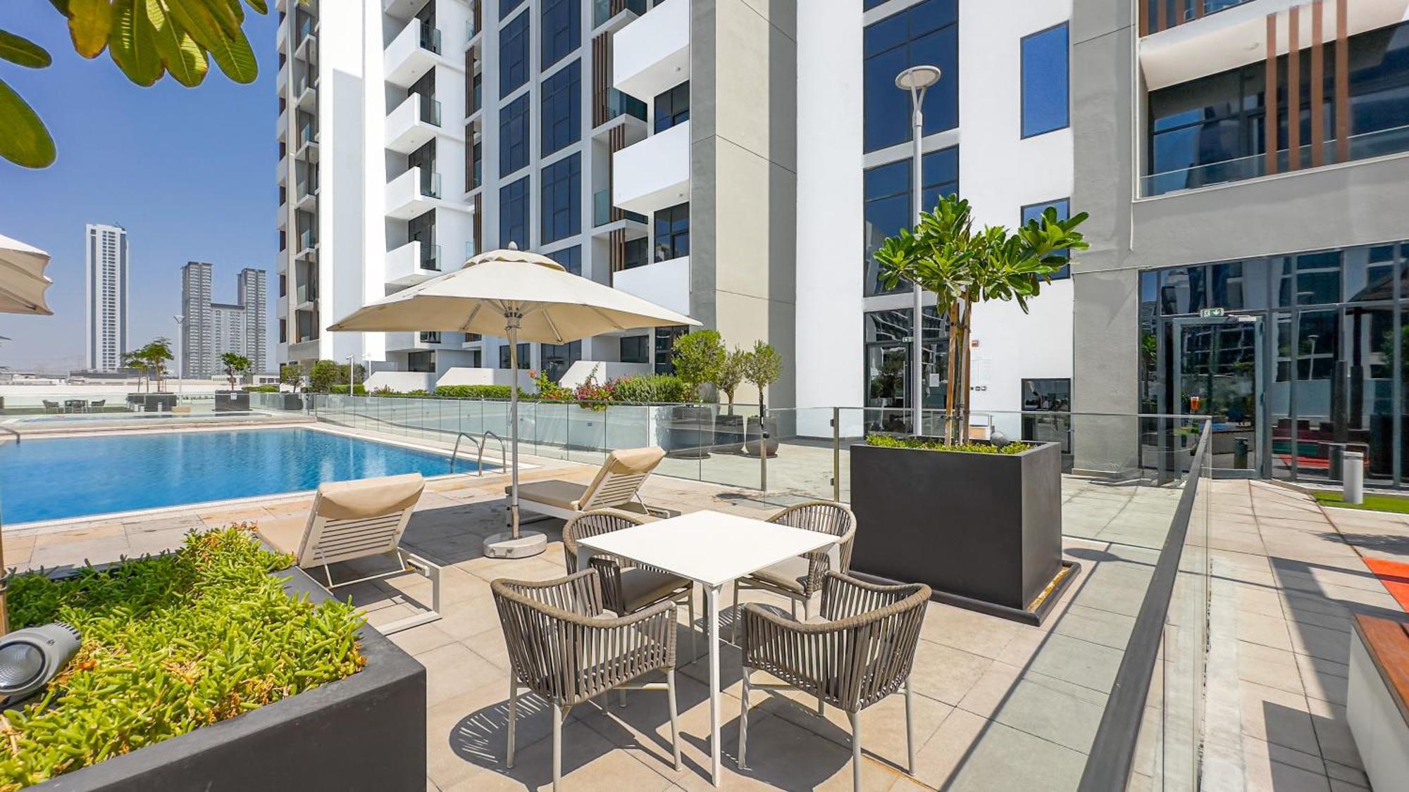 Escape24 Stylish Studio Azizi Riviera 8 Meydan One دبي المظهر الخارجي الصورة