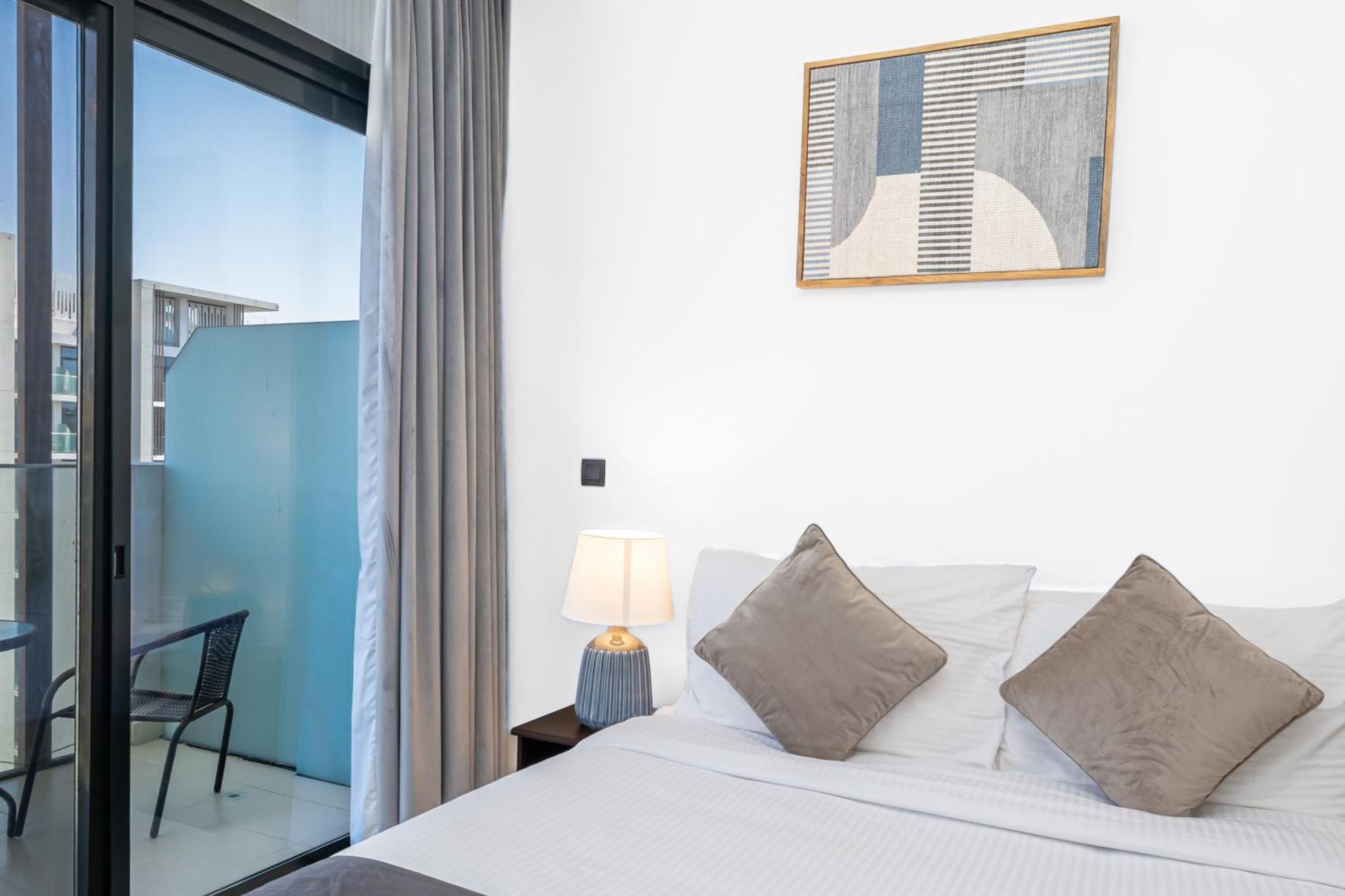 Escape24 Stylish Studio Azizi Riviera 8 Meydan One دبي المظهر الخارجي الصورة