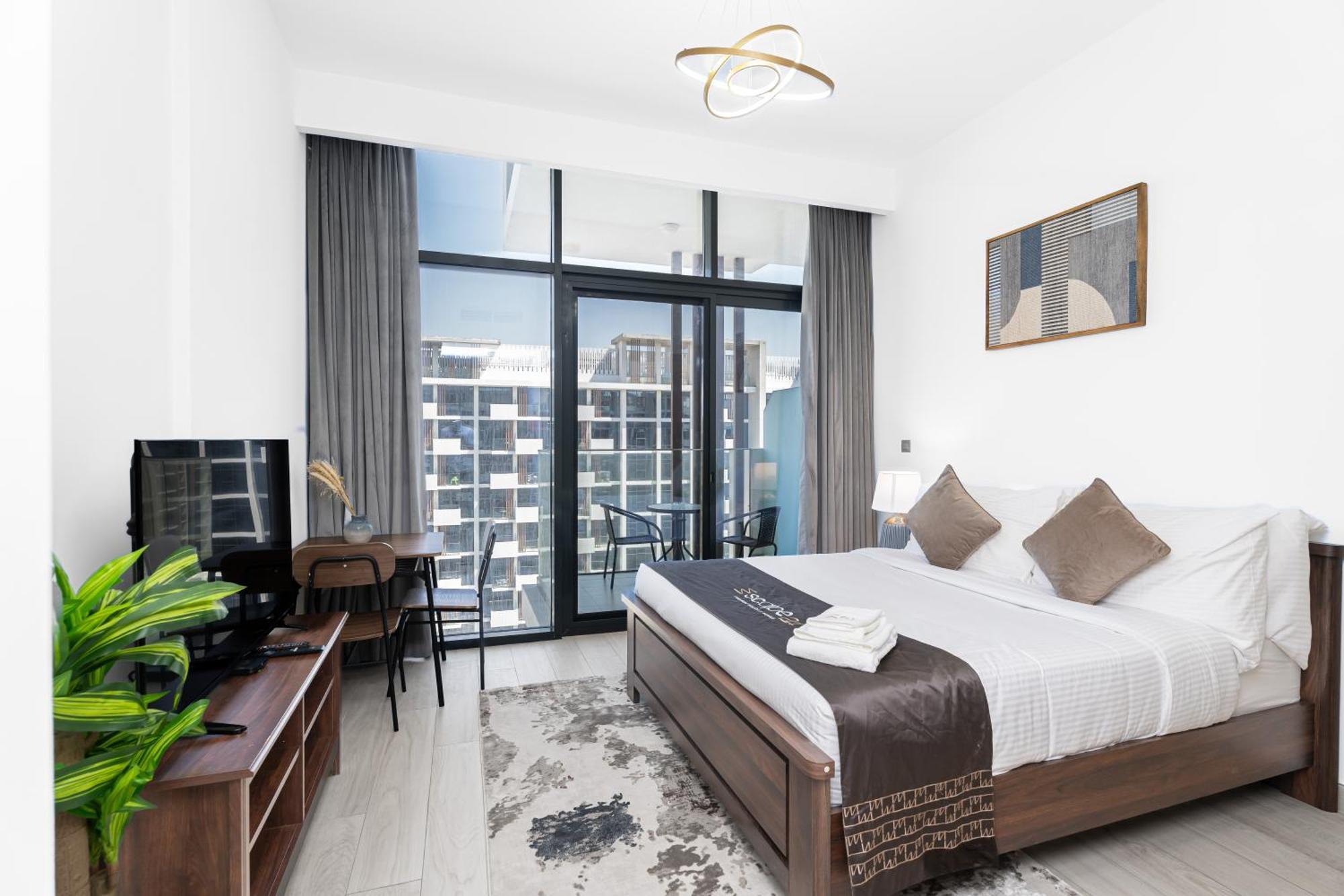 Escape24 Stylish Studio Azizi Riviera 8 Meydan One دبي المظهر الخارجي الصورة