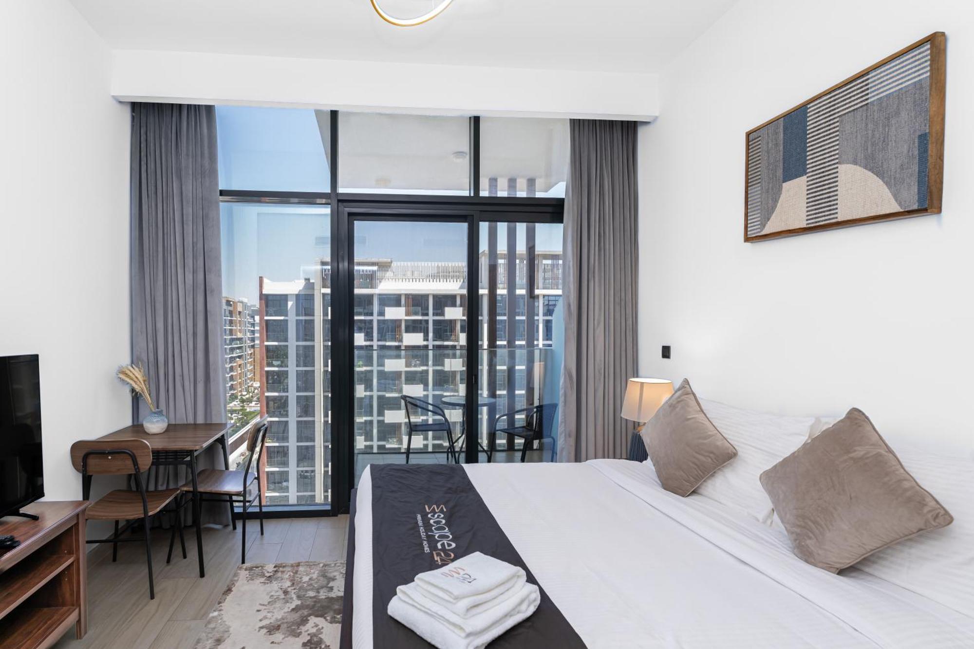 Escape24 Stylish Studio Azizi Riviera 8 Meydan One دبي المظهر الخارجي الصورة