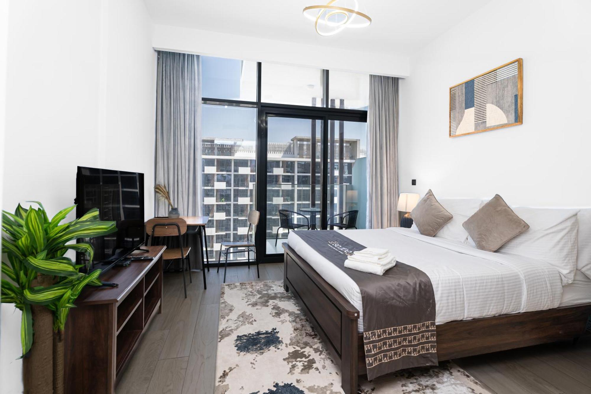 Escape24 Stylish Studio Azizi Riviera 8 Meydan One دبي المظهر الخارجي الصورة